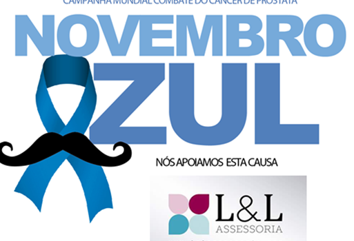 Apoiar a prevenção é responsabilidade social! Novembro Azul: A L&L Assessoria apoia essa causa.